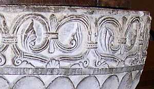 Weston Turville font rim