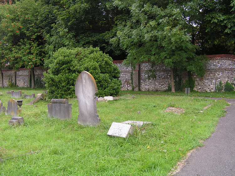 Benjamin's and Richard's Headstones.