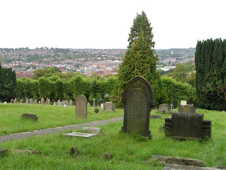 Richard and Benjamin's Headstones.