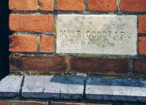 Amersham Chapel Foundation Stone