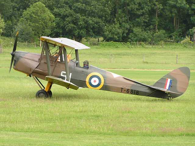 Tiger Moth at Old Warden