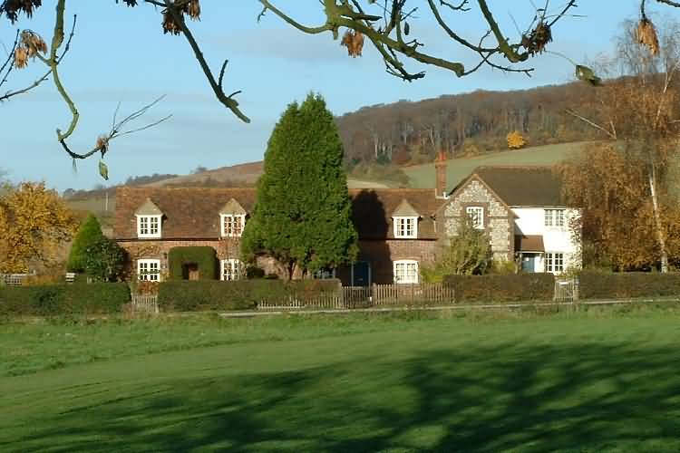 Cottages beside The Green