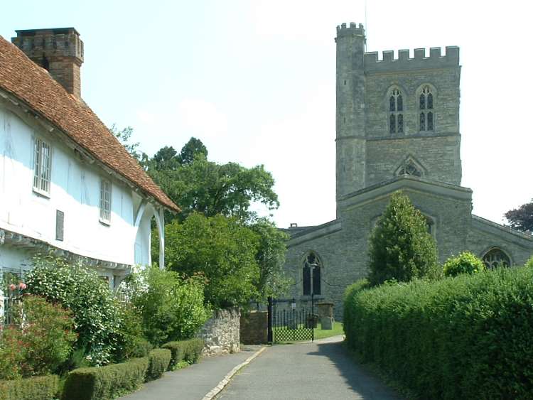 Long Crendon Court House and Church, Buckinghamshire