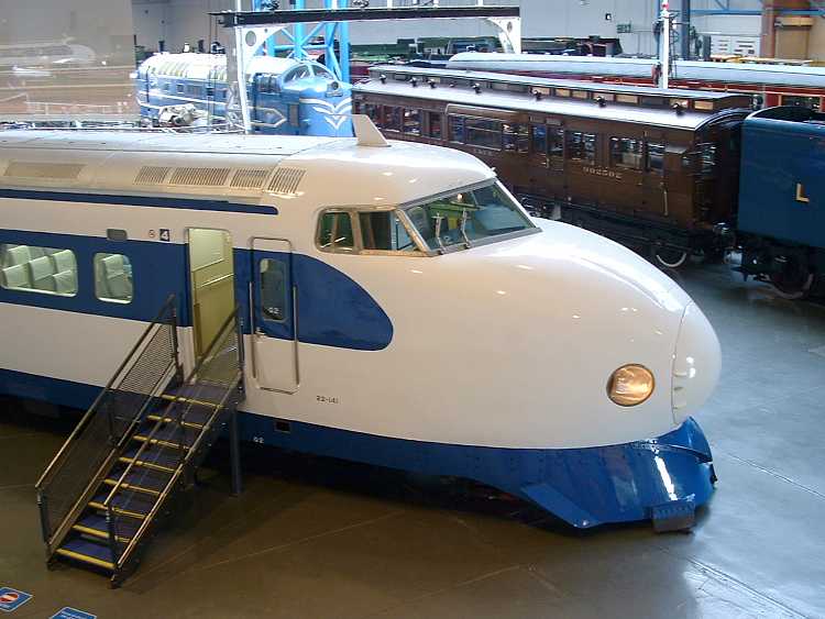 Japanesse 'Bullet Train'. National Railway Museum, York