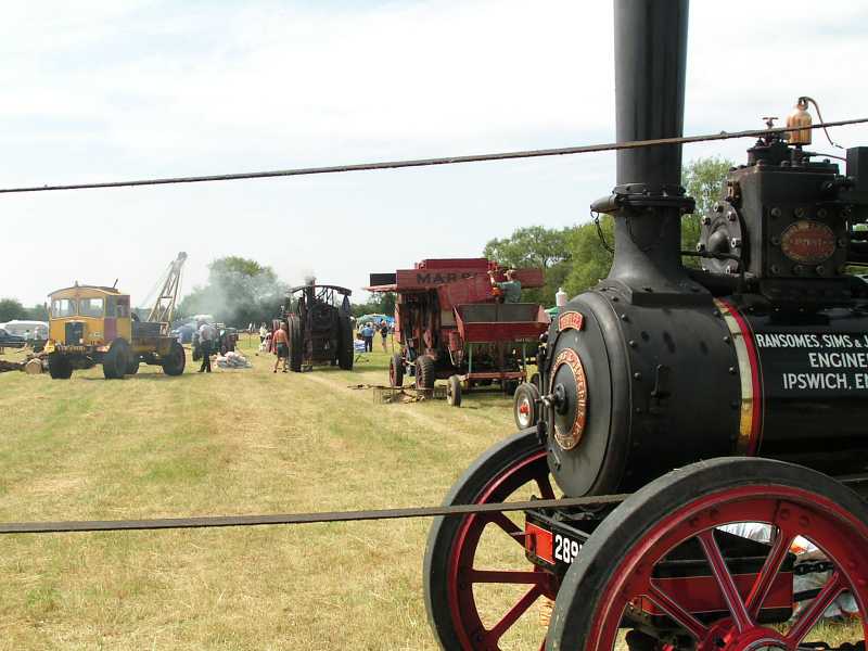 Traction Engine at Great Bucks Steam Rally 