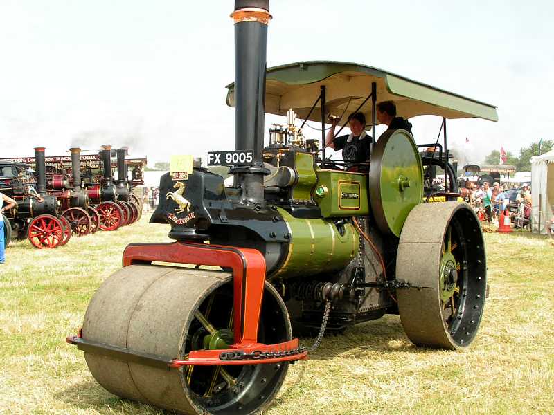 Steam Roller at Great Bucks Steam Rally