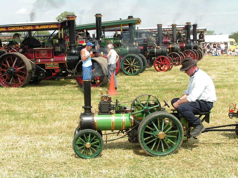 Traction Engine at Great Bucks Steam Rally s