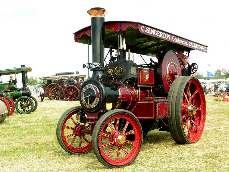 Traction Engine at Great Bucks Steam Rally s