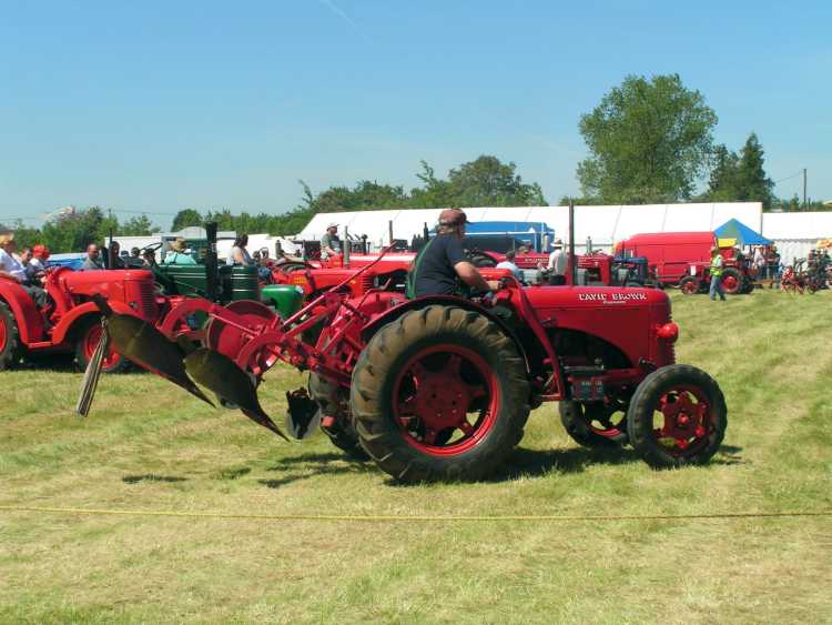 Tractors at Stoke Row Rally