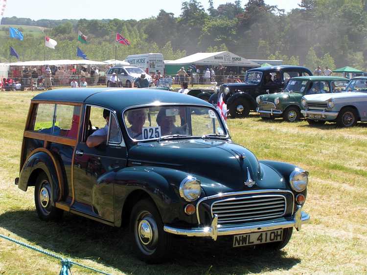 Morris car at Stoke Row Rally