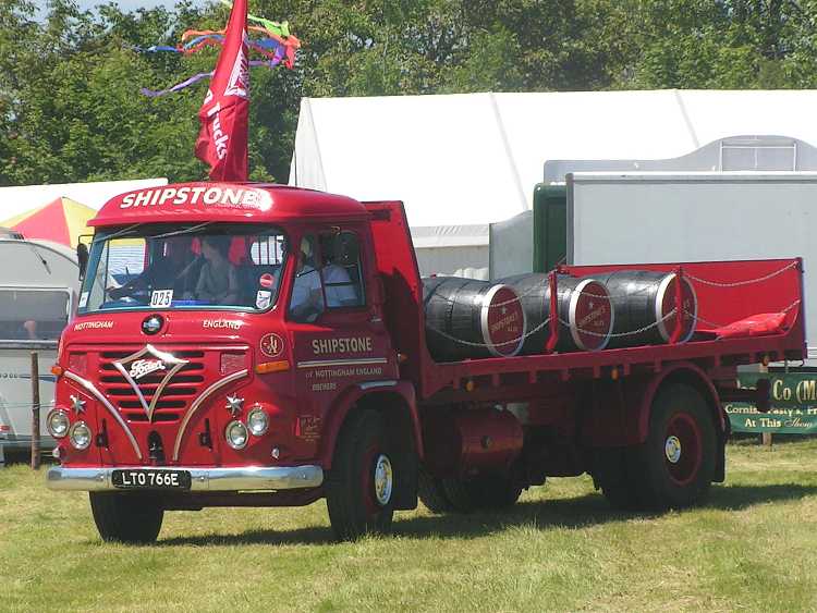 Vintage transport vehicles at Stoke Row Rally