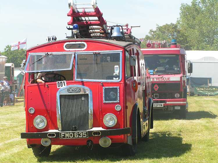 Dennis Fire Engine at Stoke Row Rally