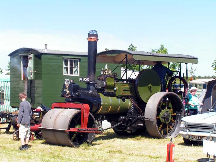Steam Roller at Stoke Row Rally