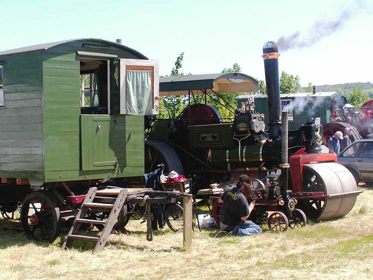 Steam Roller at Stoke Row Rally