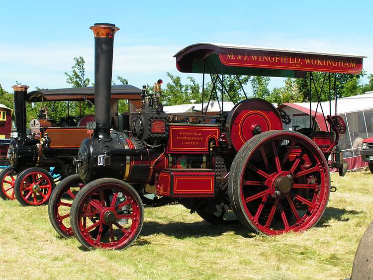 Traction Engine at Stoke Row Rally