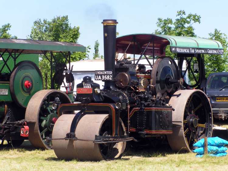 Steam Roller at Stoke Row Rally