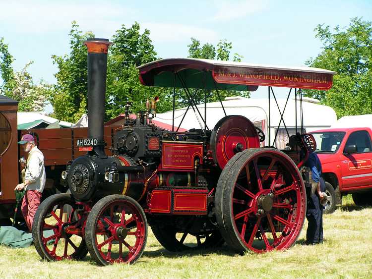 Traction Engine at Stoke Row Rally