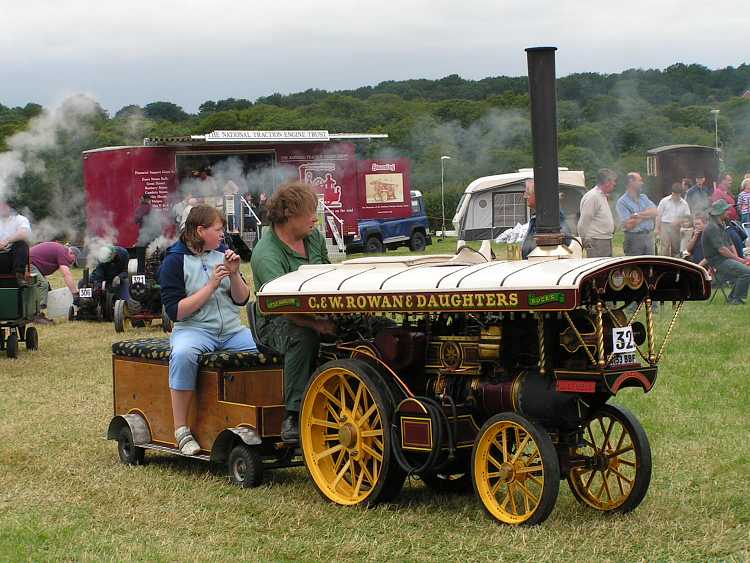 Model Traction engine