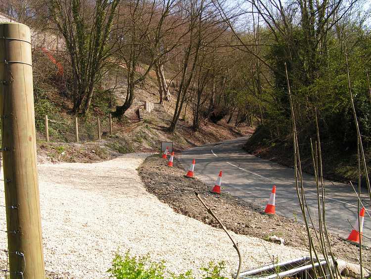 Whiteleaf Cross soak away pit