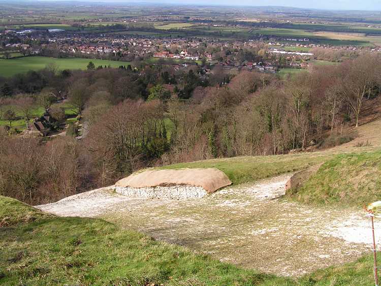 Princes Risborough from Whiteleaf Cross