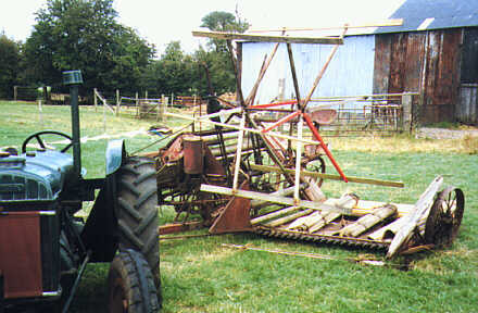 Binder at Sheaf to Loaf Day